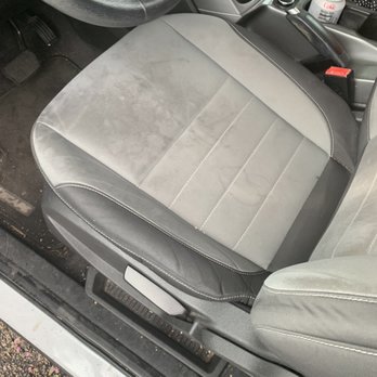 Squeaky Clean Interiors - Driver's seat -- BEFORE - Car Wash Near Me - Austin, Texas