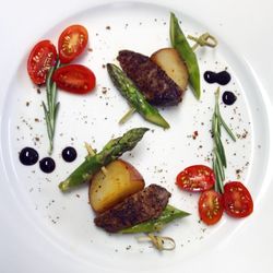 Street And Spice - Steak, Asparagus & red Potato small bites for any occasion.