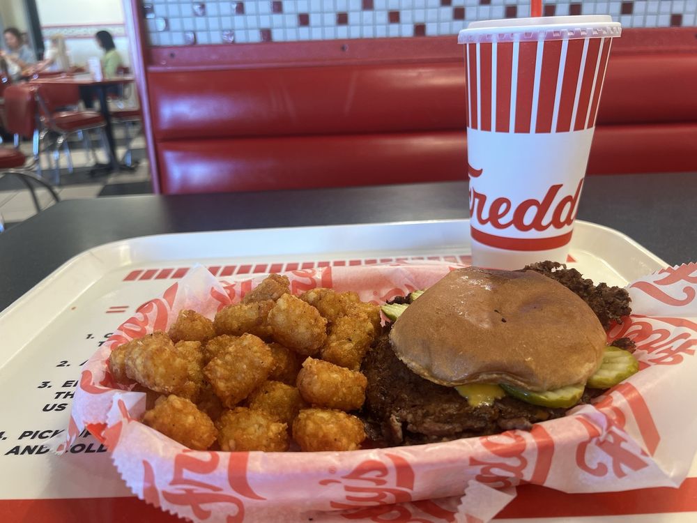 Food from Freddy's Frozen Custard & Steakburgers