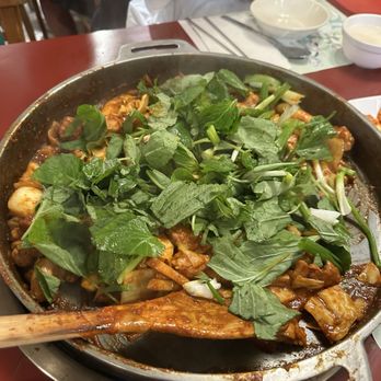 Mapo Chicken - Dak Galbi - Korean Near Me - Los Angeles, California