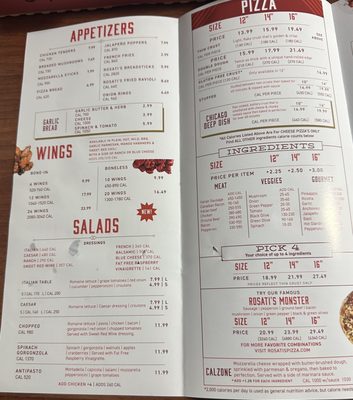 Menu photo 5 Rosati's Pizza Overland Park, KS Menu photo 5 Rosati's Pizza Overland Park, KS