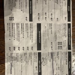 Menu Menu