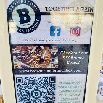 Brownstone Pancake Factory - Paperless menu - Breakfast & Brunch Near Me - Edgewater, New Jersey Brownstone Pancake Factory - Paperless menu - Breakfast & Brunch Near Me - Edgewater, New Jersey