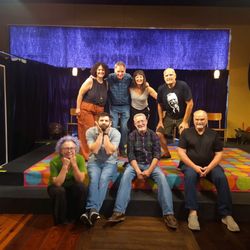 Flying Pig Improv - Myself, group of friends and Jessie after a Saturday drop-in class.
