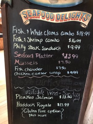 Menu photo 1 Murphy's Fish & Chips Truro, NS