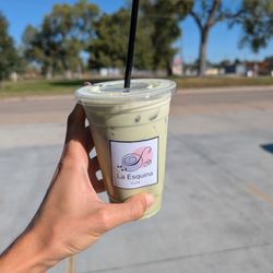 Matcha latte horchata, very tasty