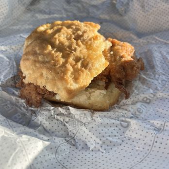 Chick-fil-A - A very sad and not fresh chicken sandwich - Fast Food Near Me - Diberville, Mississippi