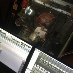 Frank's view as I record.