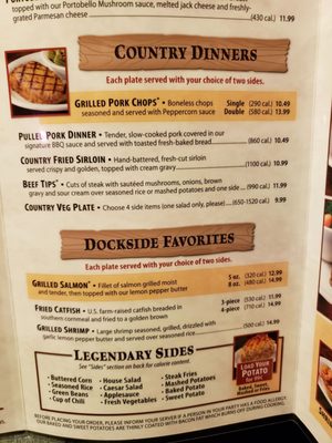 Menu photo 6 Texas Roadhouse Austin, TX