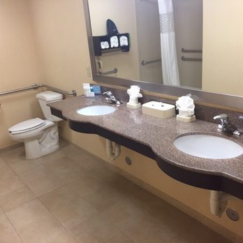 Hampton Inn Oakland-Hayward - This is nice especially if you are traveling w/a spouse 2 sinks and the toilet is separate from the toilet. - Hotels Near Me - Hayward, California Hampton Inn Oakland-Hayward - This is nice especially if you are traveling w/a spouse 2 sinks and the toilet is separate from the toilet. - Hotels Near Me - Hayward, California