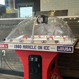 Old school hockey game! Old school hockey game!
