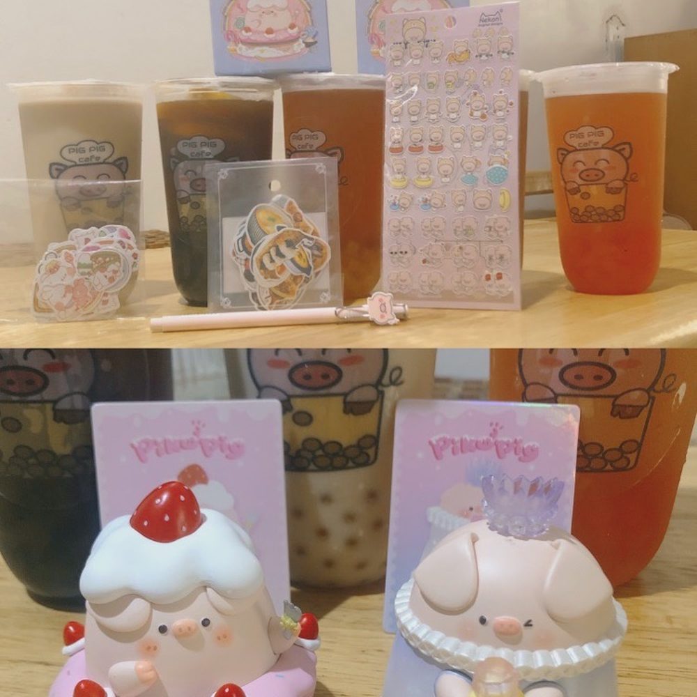 oolong MT with peach pop, HK style lemon tea, grapefruit with mango star, rose lychee with strawberry pop oolong MT with peach pop, HK style lemon tea, grapefruit with mango star, rose lychee with strawberry pop