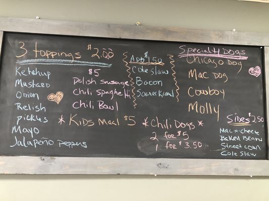 Menu photo 2 MR Hotdog Liberty Township, OH Menu photo 2 MR Hotdog Liberty Township, OH