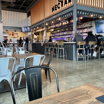 Daybreak Kitchen & Biscuit - Inside of restaurant. Full service bar (Nectar) - a juice bar during weekend brunch but you can get cocktails too. Clean and inviting spot. - Breakfast & Brunch Near Me - Sterling, Virginia Daybreak Kitchen & Biscuit - Inside of restaurant. Full service bar (Nectar) - a juice bar during weekend brunch but you can get cocktails too. Clean and inviting spot. - Breakfast & Brunch Near Me - Sterling, Virginia