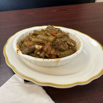 Santorini Restaurant - Beans in tomato garlic sauce - Greek Near Me - Oviedo, Florida