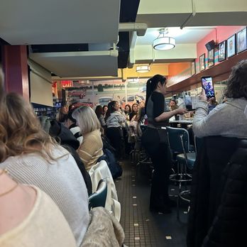 Ellen's Stardust Diner - the view inside from my seat - Diners Near Me - New York, New York