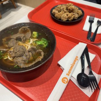 Sanmiwago - Popcorn Chicken / Taiwanese Beef Noodle Soup / - Bubble Tea Near Me - New York, New York Sanmiwago - Popcorn Chicken / Taiwanese Beef Noodle Soup / - Bubble Tea Near Me - New York, New York