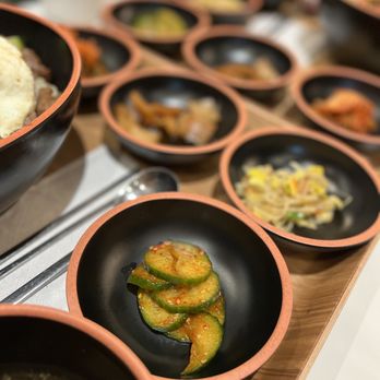 BIBIMIX - 3 Side dishes - Korean Near Me - Arlington, Virginia BIBIMIX - 3 Side dishes - Korean Near Me - Arlington, Virginia