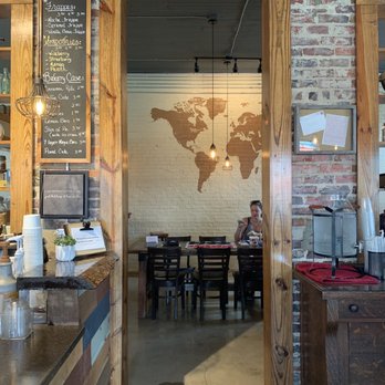 Crema Brew - More seating in the back behind the counter - Coffee & Tea Near Me - New Bern, North Carolina