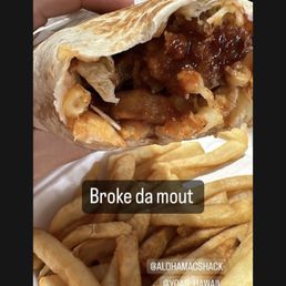 Buffalo Mac Shack Wrap