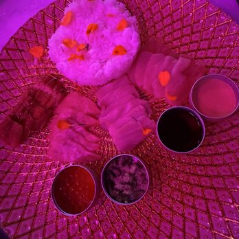 Champagne Poetry - Exotic sashimi platter with rice - Champagne Bars Near Me - Portland, Oregon Champagne Poetry - Exotic sashimi platter with rice - Champagne Bars Near Me - Portland, Oregon