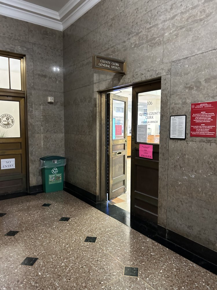 QUEENS COUNTY CLERK’S OFFICE Updated October 2024 8811 Sutphin