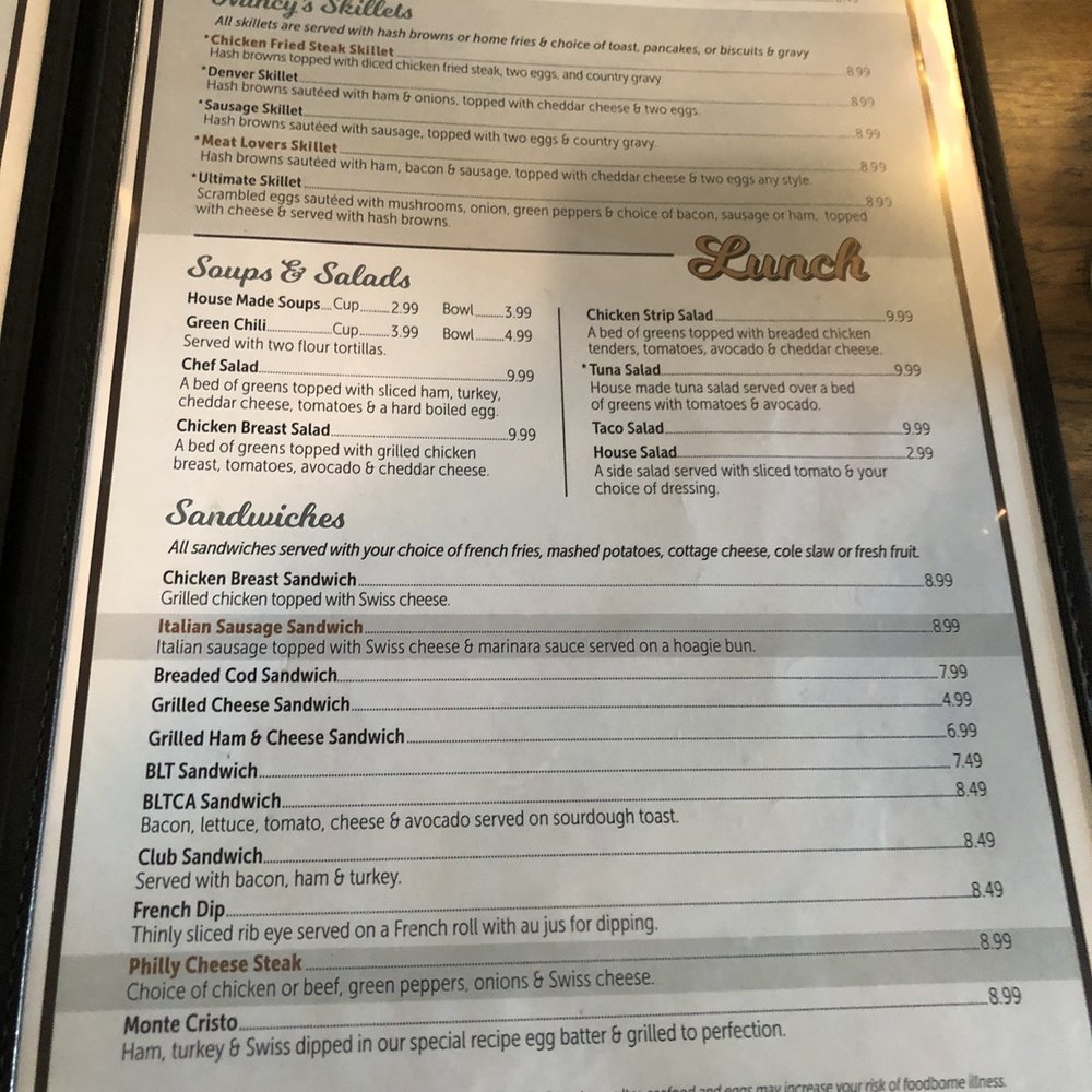 Nancy's Cafe - Breakfast and lunch on this page. - Breakfast & Brunch Near Me - Westminster, Colorado Nancy's Cafe - Breakfast and lunch on this page. - Breakfast & Brunch Near Me - Westminster, Colorado