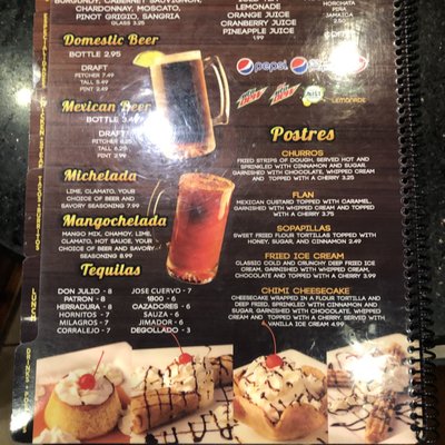 Menu photo 2 Mi Cabana Mexican Restaurant 6 Wilson, NC Menu photo 2 Mi Cabana Mexican Restaurant 6 Wilson, NC