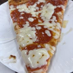 Brothers Pizza - Slice of Pepperoni  with just a bit of added cheese