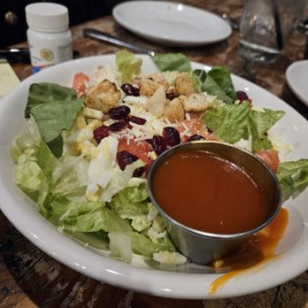The Gin Mill - House Salad with French Dressing - Bars Near Me - Decatur, Illinois