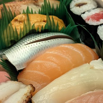 Sushi Shibucho - This is a photo of just their omakase bento. Beautiful, delicious, and highly recommended. - Sushi Bars Near Me - Costa Mesa, California Sushi Shibucho - This is a photo of just their omakase bento. Beautiful, delicious, and highly recommended. - Sushi Bars Near Me - Costa Mesa, California