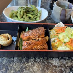 Lunch Salmon bento Lunch Salmon bento