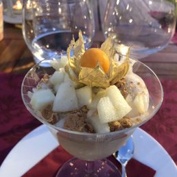 Peach Cream Dessert
