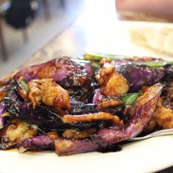 Joe's Shanghai - Garlic Eggplant