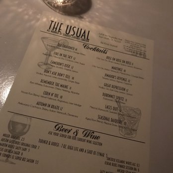 The Usual - Cocktail Bars Near Me - Fort Worth, Texas The Usual - Cocktail Bars Near Me - Fort Worth, Texas