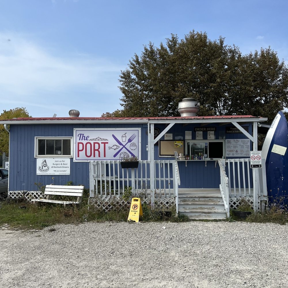 THE PORT Updated September 2024 60 Meredith Street E, Little Current, Ontario Fish & Chips