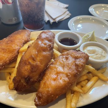 Three Italian Restaurant - Fish and chips. Crisp and perfectly seasoned. - Italian Near Me - Fairfield, California Three Italian Restaurant - Fish and chips. Crisp and perfectly seasoned. - Italian Near Me - Fairfield, California