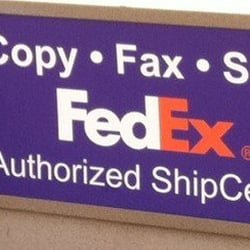 FedEx Authorized ShipCenter - Look for our sign on University Ave.