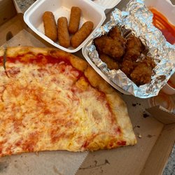 Pizza and wings