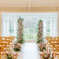 The Lodge at Malibou Lake - Ceremony setup