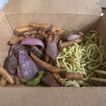 Sona Fusion Kitchen - GARLIC NOODLES (BEEF) - Asian Fusion Near Me - Anaheim, California Sona Fusion Kitchen - GARLIC NOODLES (BEEF) - Asian Fusion Near Me - Anaheim, California