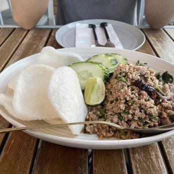Hanuman Thai Eatery - Pork Larb - Thai Near Me - Costa Mesa, California Hanuman Thai Eatery - Pork Larb - Thai Near Me - Costa Mesa, California
