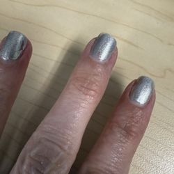 Nails Art - Second day of manicure and paint coming off already.