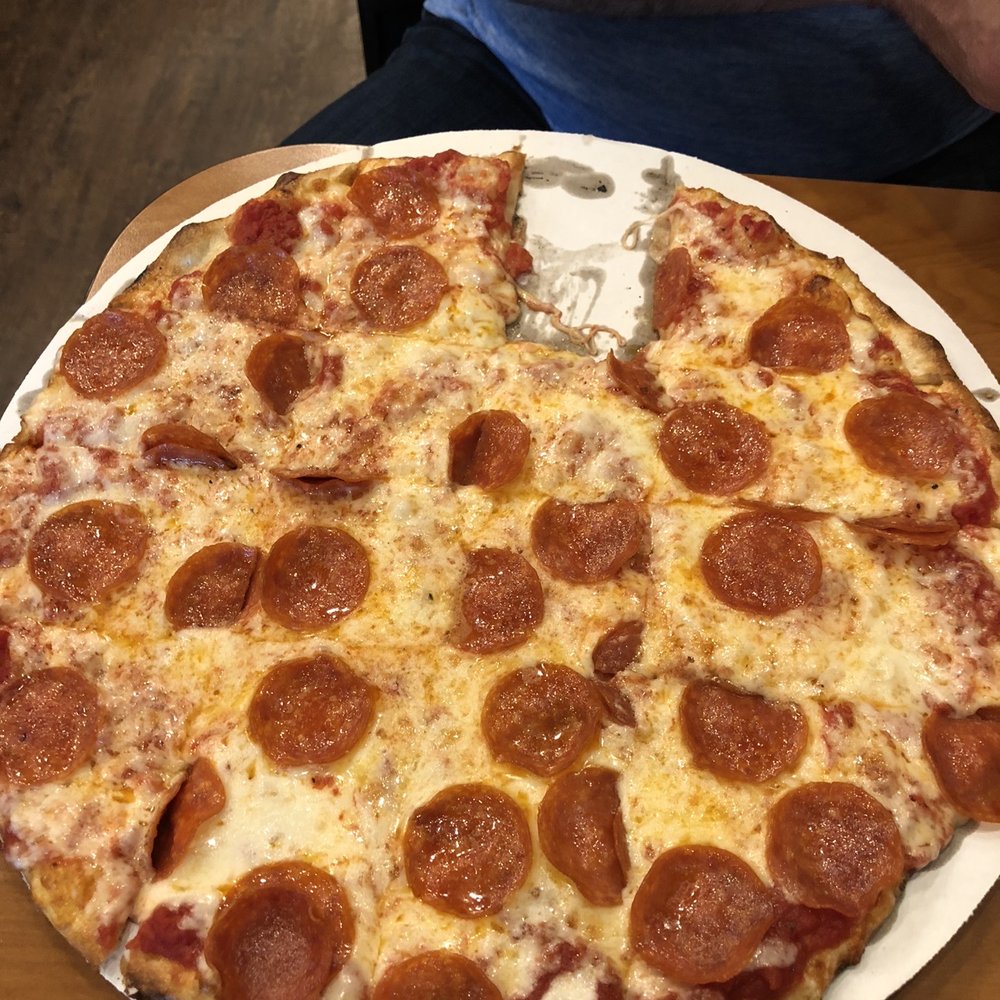 BRK Pizza - Large Pepperoni Pizza Thin Crust - Pizza Near Me - Naples, Florida BRK Pizza - Large Pepperoni Pizza Thin Crust - Pizza Near Me - Naples, Florida