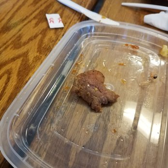 China Grill - Blob of fat from the pepper steak - Chinese Near Me - Candler, North Carolina