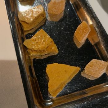 Hawks - Complimentary dessert (honeycomb, mango gummy) - New American Near Me - Granite Bay, California Hawks - Complimentary dessert (honeycomb, mango gummy) - New American Near Me - Granite Bay, California
