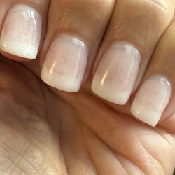 BellaVi Day Spa - I requested a ombre but ended up with something more like a french manicure. They still look nice but disappointed.
