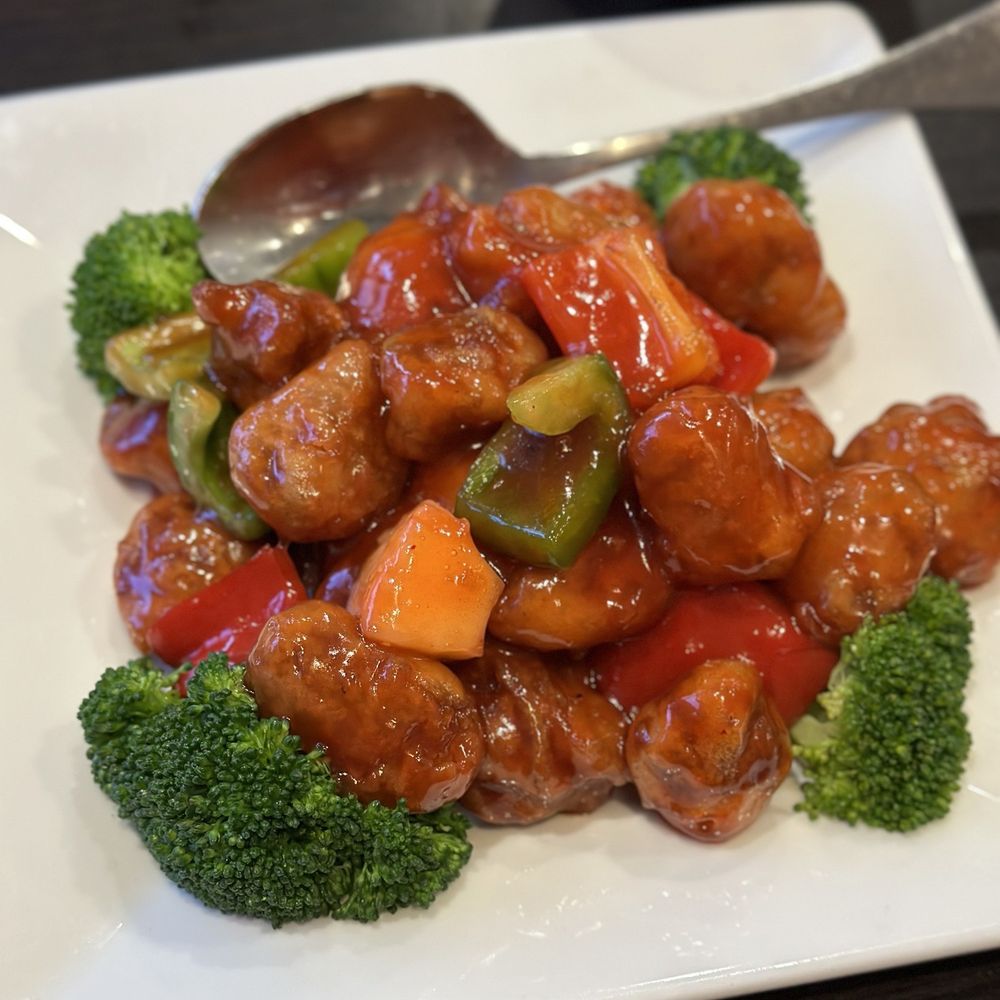 Veggie Garden - Sweet and sour pork - Vegan Near Me - Mountain View, California Veggie Garden - Sweet and sour pork - Vegan Near Me - Mountain View, California
