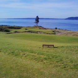 Golf Lesson Seattle - Chambers Bay 15th Hole