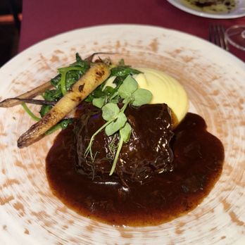 The Red Room - Highly recommended - short rib entree - Speakeasies Near Me - Costa Mesa, California
